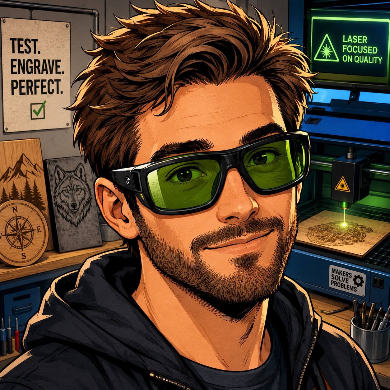 Tobias K. Maker & Lasergravur-Experte